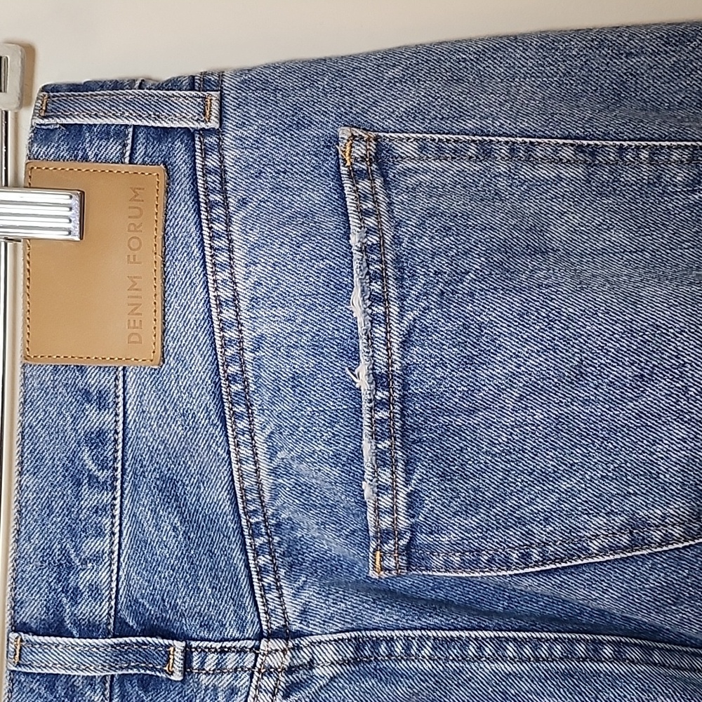 Aritzia 100% Cotton Denim Forum The '90S Iggy Lo-Rise Baggy Jeans Size 27 - Picture 12 of 16